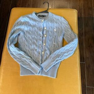 Ralph Lauren Polo sweatshirt and cardigan